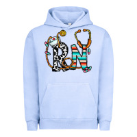 Pigment Grape Ice rn nurse Urban Hoodie - CowhideDigitalArt