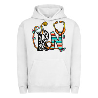 Pigment Lunar Rock rn nurse Urban Hoodie - CowhideDigitalArt