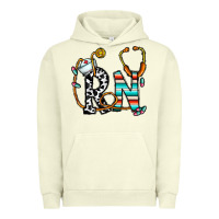 Pigment Pistachio rn nurse Urban Hoodie - CowhideDigitalArt