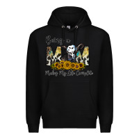 Black being a mom makes my life complate Premium Hoodie - CowhideDigitalArt
