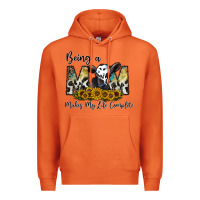 Carrot being a mom makes my life complate Premium Hoodie - CowhideDigitalArt