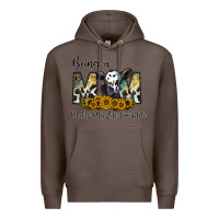 Coffee being a mom makes my life complate Premium Hoodie - CowhideDigitalArt