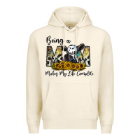Tofu being a mom makes my life complate Premium Hoodie - CowhideDigitalArt