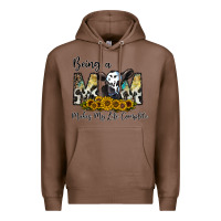 Chestnut being a mom makes my life complate Premium Hoodie - CowhideDigitalArt