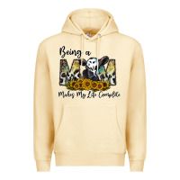 Being A Mom Makes My Life Complate Premium Hoodie | Teevron