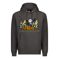 Smoke being a mom makes my life complate Premium Hoodie - CowhideDigitalArt