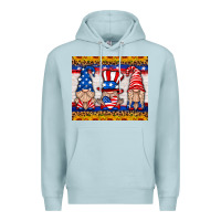 Blue Mist usa gnome mouse pad Premium Hoodie - HRA Design Shop