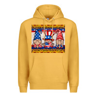 Mustard usa gnome mouse pad Premium Hoodie - HRA Design Shop