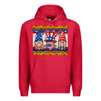 Cardinal usa gnome mouse pad Premium Hoodie - HRA Design Shop