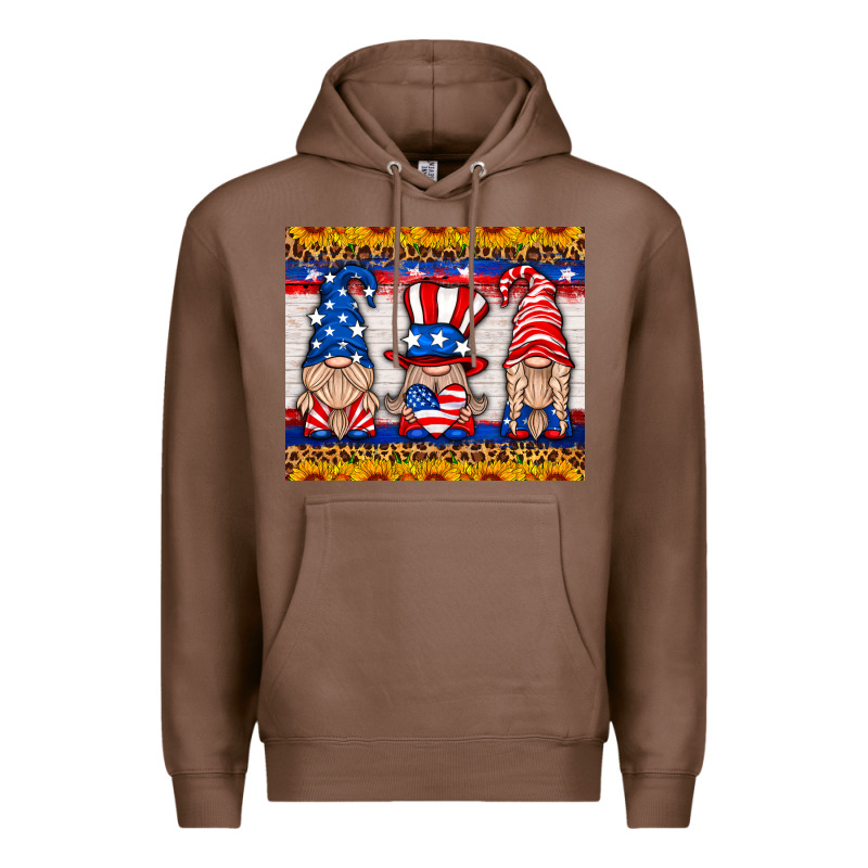 Usa Gnome Mouse Pad Premium Hoodie by HRA Design Shop | Teevron