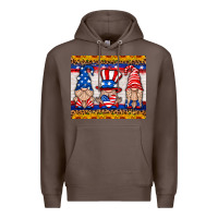 Coffee usa gnome mouse pad Premium Hoodie - HRA Design Shop