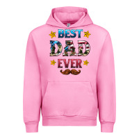 Fuchsia Pink best dad ever Urban Hoodie - HRA Design Shop