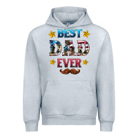 Heather Grey best dad ever Urban Hoodie - HRA Design Shop