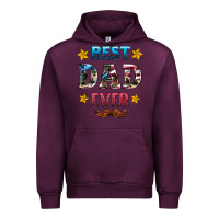Mauve Wine best dad ever Urban Hoodie - HRA Design Shop