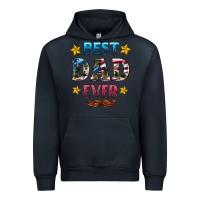 Navy best dad ever Urban Hoodie - HRA Design Shop