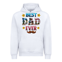 White best dad ever Urban Hoodie - HRA Design Shop