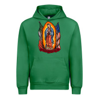 Emerald our lady Urban Hoodie - RacoonDesign