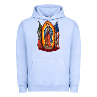 Pigment Grape Ice our lady Urban Hoodie - RacoonDesign