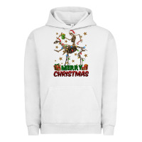 Pigment Lunar Rock merry christmas deer skeleton Urban Hoodie - FaDigitalArtStudio