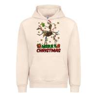 Sandshell merry christmas deer skeleton Urban Hoodie - FaDigitalArtStudio