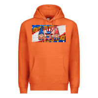 Carrot usa gnome license plate Premium Hoodie - HRA Design Shop