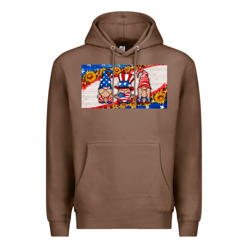 Usa Gnome License Plate Premium Hoodie by HRA Design Shop | Teevron