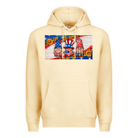 Pina Colada usa gnome license plate Premium Hoodie - HRA Design Shop