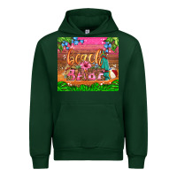 Forest Green beach babe Urban Hoodie - HRA Design Shop