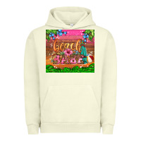 Pigment Pistachio beach babe Urban Hoodie - HRA Design Shop