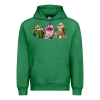 Emerald mexican day of the dead coffee cups Urban Hoodie - FaDigitalArtStudio