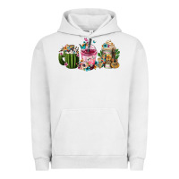 Pigment Lunar Rock mexican day of the dead coffee cups Urban Hoodie - FaDigitalArtStudio
