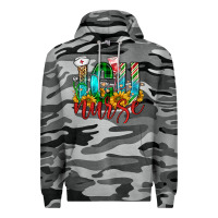 Slate Camo christmas icu nurse Premium Hoodie - FaDigitalArtStudio