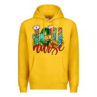 Lemon christmas icu nurse Premium Hoodie - FaDigitalArtStudio