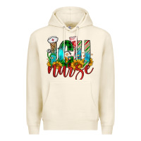 Tofu christmas icu nurse Premium Hoodie - FaDigitalArtStudio