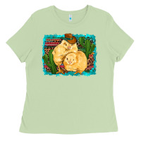 Matcha western cowboy chicks cactus coop animals  leopard serape turquoise Ladies Tee - Artiststas