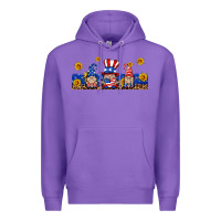 Purple usa gnome libbey cup Premium Hoodie - HRA Design Shop