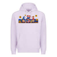 Lilac usa gnome libbey cup Premium Hoodie - HRA Design Shop