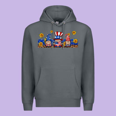 Usa Gnome Libbey Cup Premium Hoodie Designed By Hra Design Shop