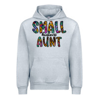 Heather Grey small business aunt Urban Hoodie - CowhideDigitalArt
