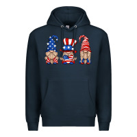 Navy usa gnome Premium Hoodie - HRA Design Shop