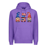 Purple usa gnome Premium Hoodie - HRA Design Shop