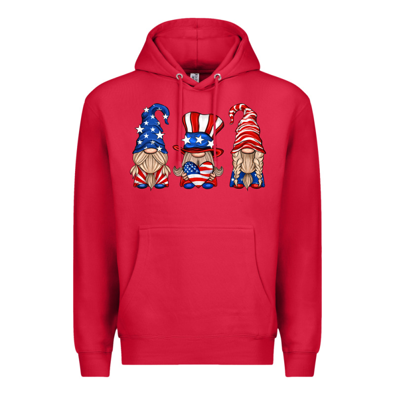 Usa Gnome Premium Hoodie by HRA Design Shop | Teevron