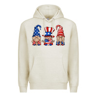 Oatmeal Heather usa gnome Premium Hoodie - HRA Design Shop