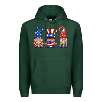 Sports Green usa gnome Premium Hoodie - HRA Design Shop