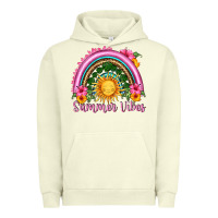 Pigment Pistachio summer vibes  rainbow Urban Hoodie - HRA Design Shop
