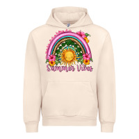 Sandshell summer vibes  rainbow Urban Hoodie - HRA Design Shop