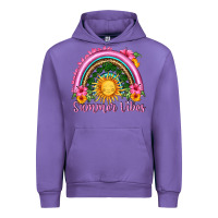 Tulip summer vibes  rainbow Urban Hoodie - HRA Design Shop