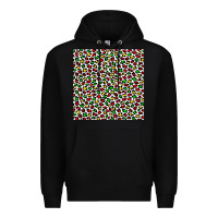 Black christmas leopard Premium Hoodie - FaDigitalArtStudio