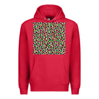 Cardinal christmas leopard Premium Hoodie - FaDigitalArtStudio