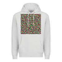 Dove Grey christmas leopard Premium Hoodie - FaDigitalArtStudio